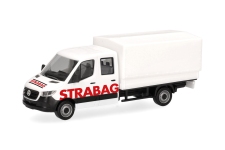 Herpa 098991 - H0 - Mercedes-Benz Sprinter 18 DoKa STRABAG